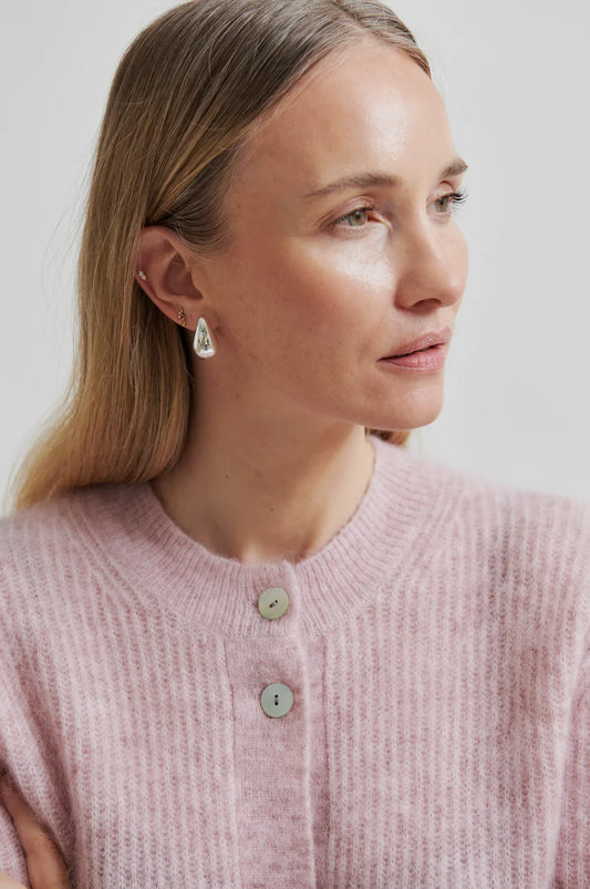 Andrea Knit Rib Cardigan