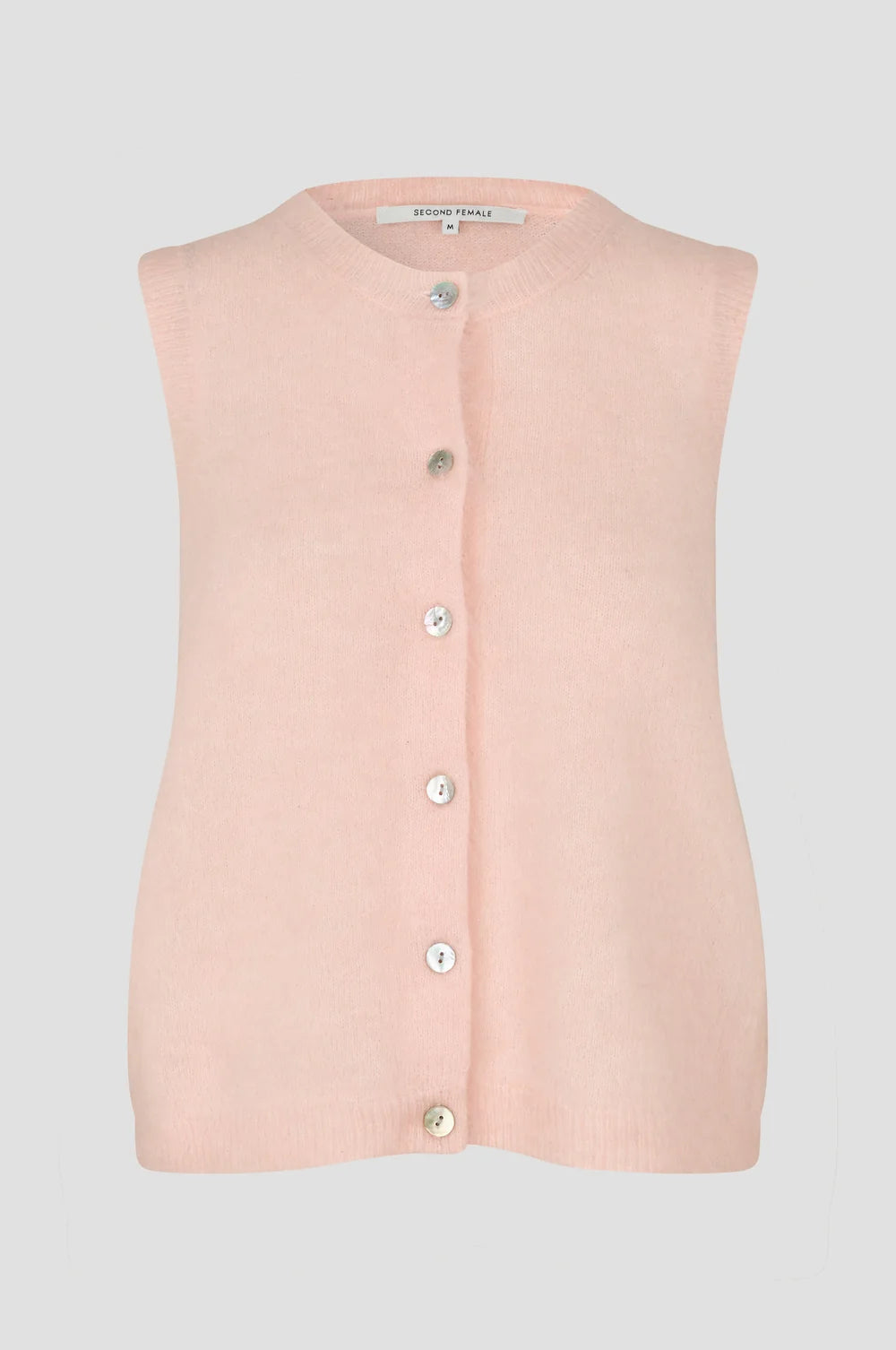 Brook Knit Button Vest
