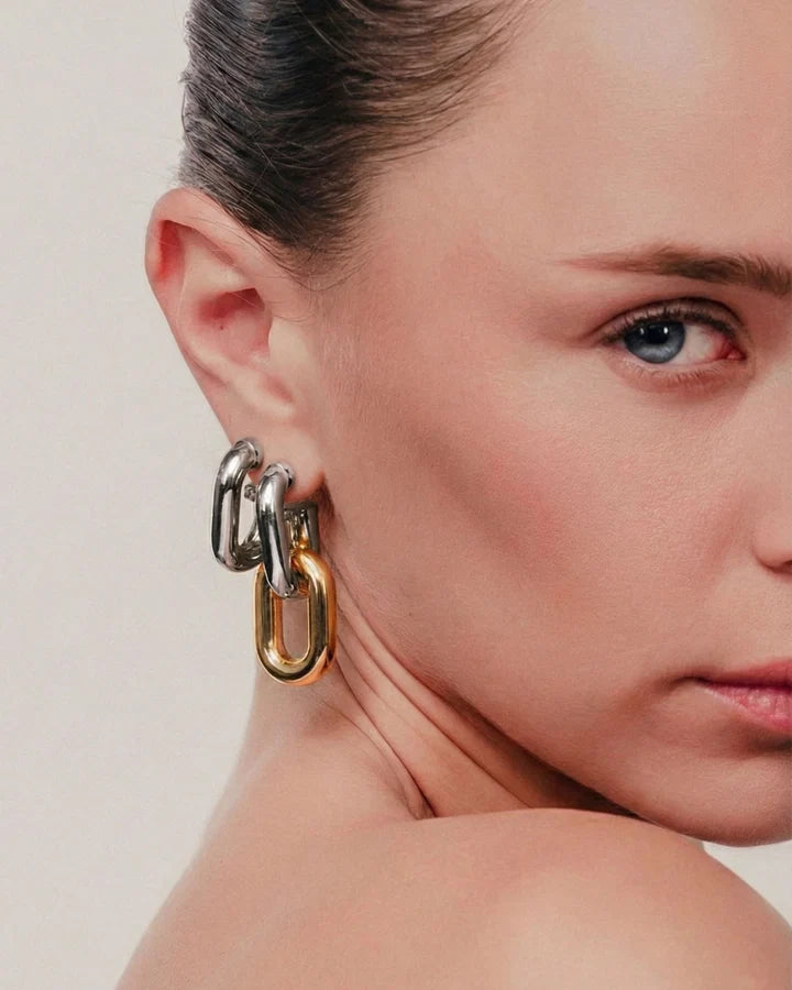 Tube Hoop Earrings