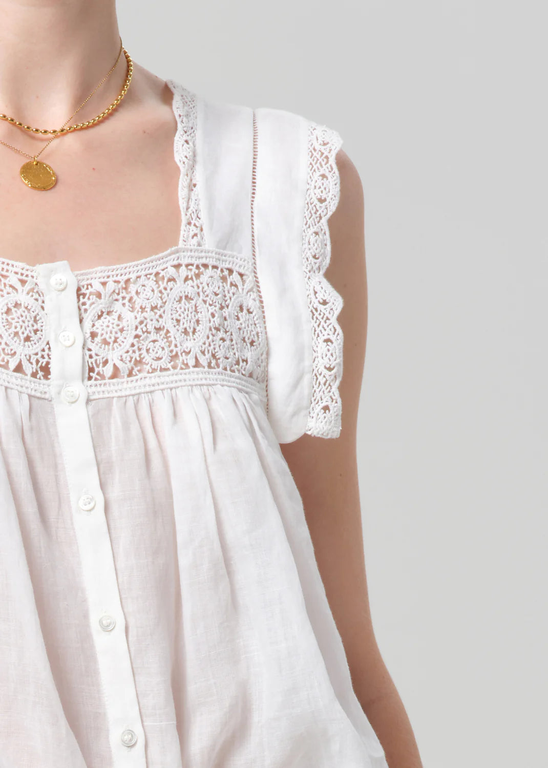 Mia Embroidered Top