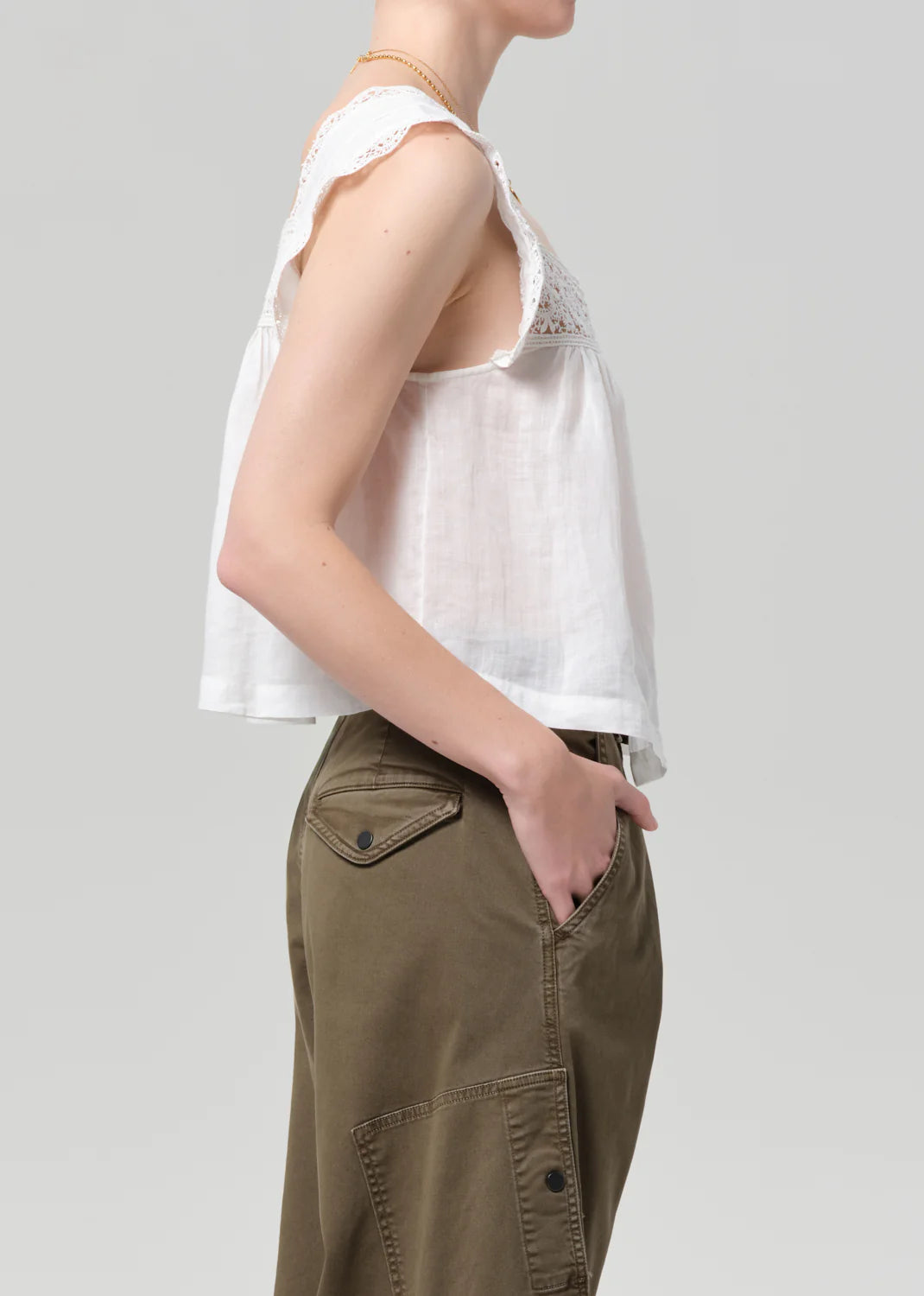 Mia Embroidered Top