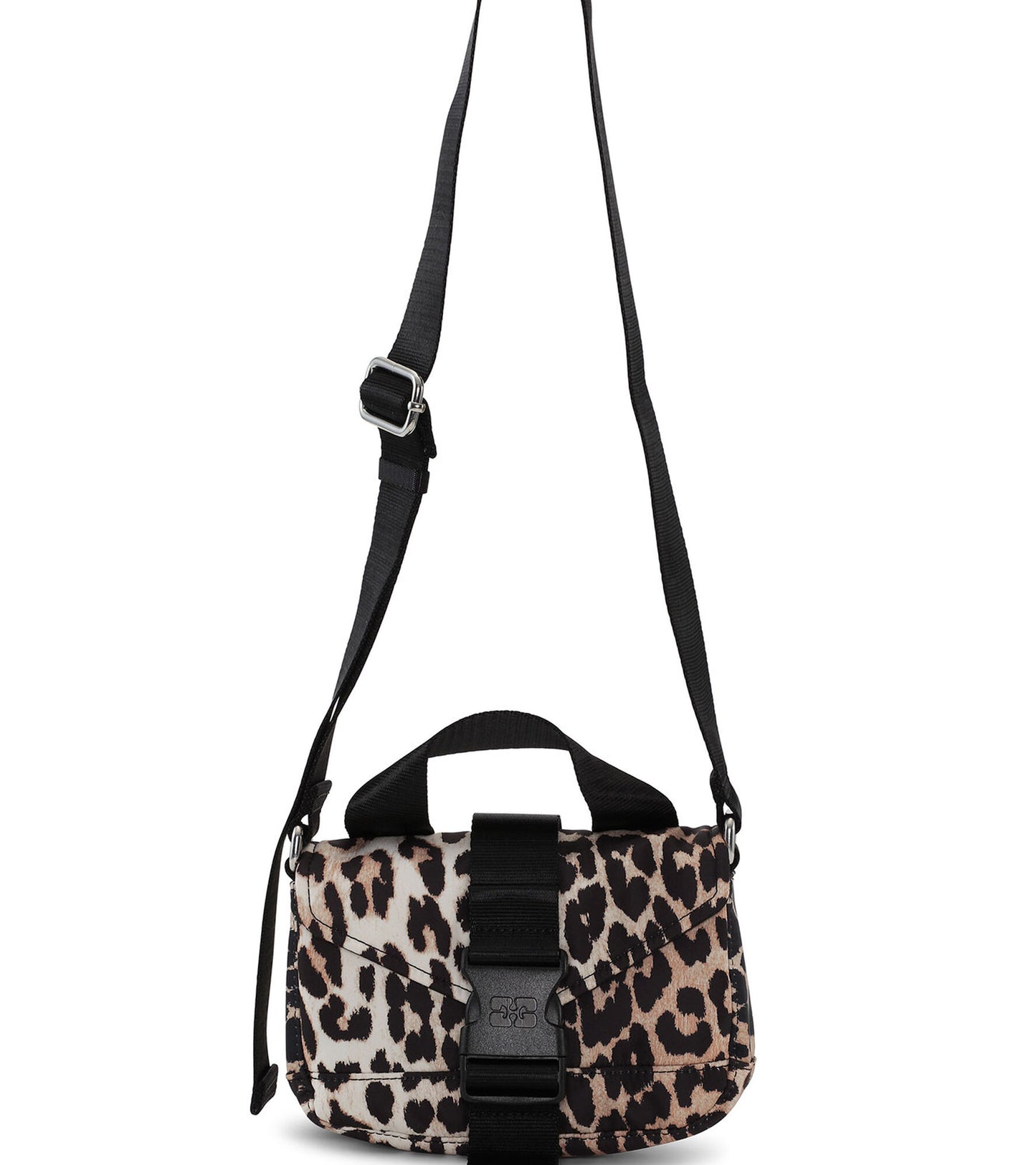 Recycled Tech Mini Satchel Leopard