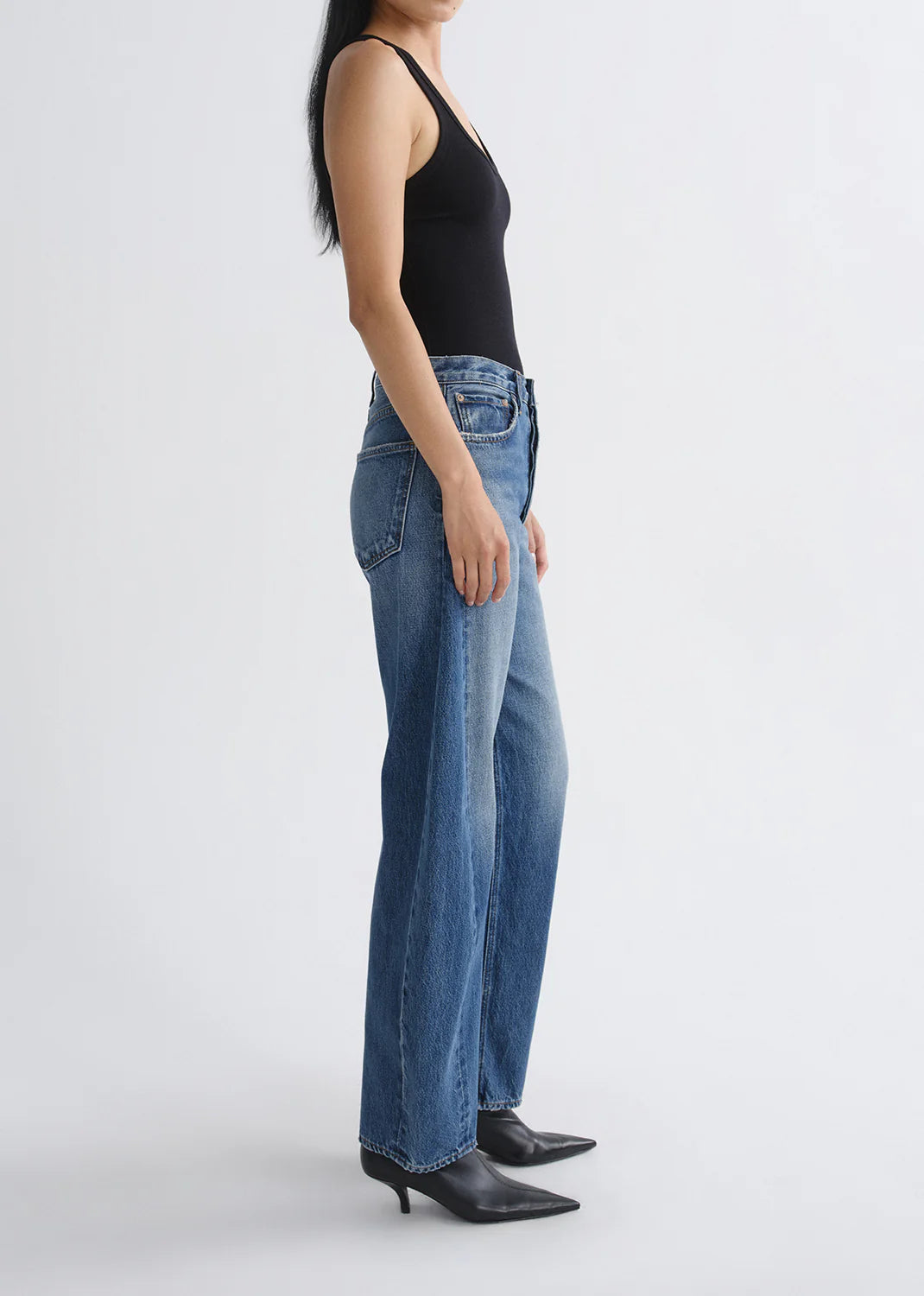 Luna High Rise Pieced Taper
