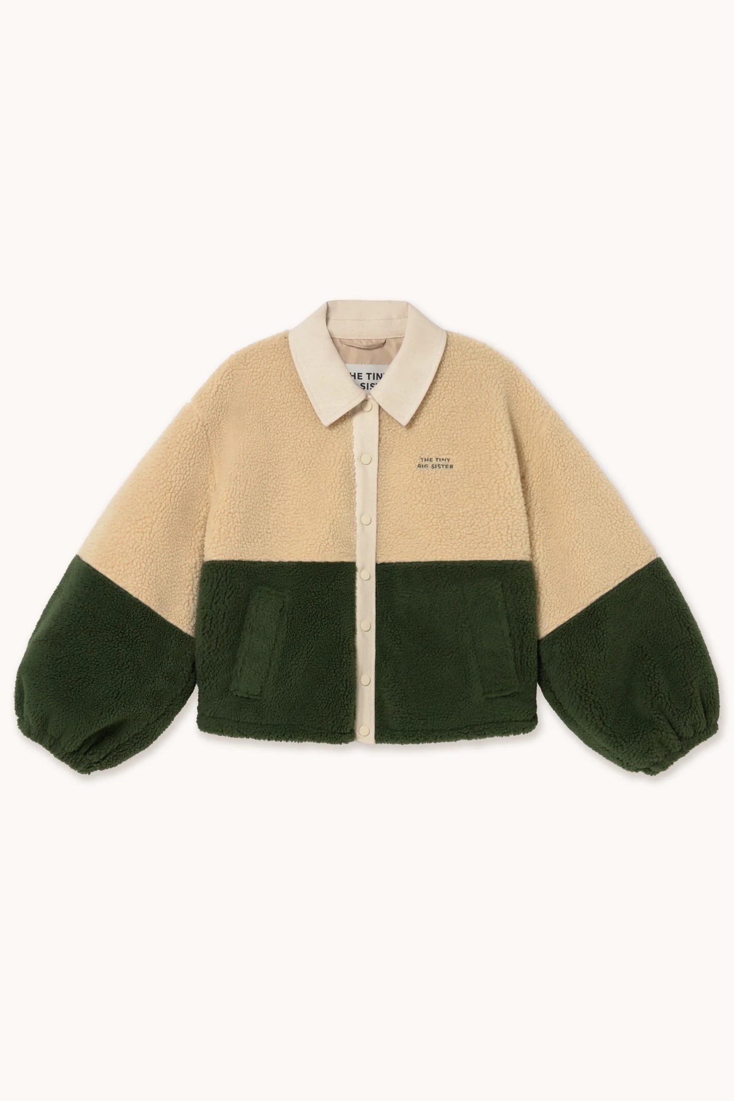 Color Blocked Sherpa Jacket