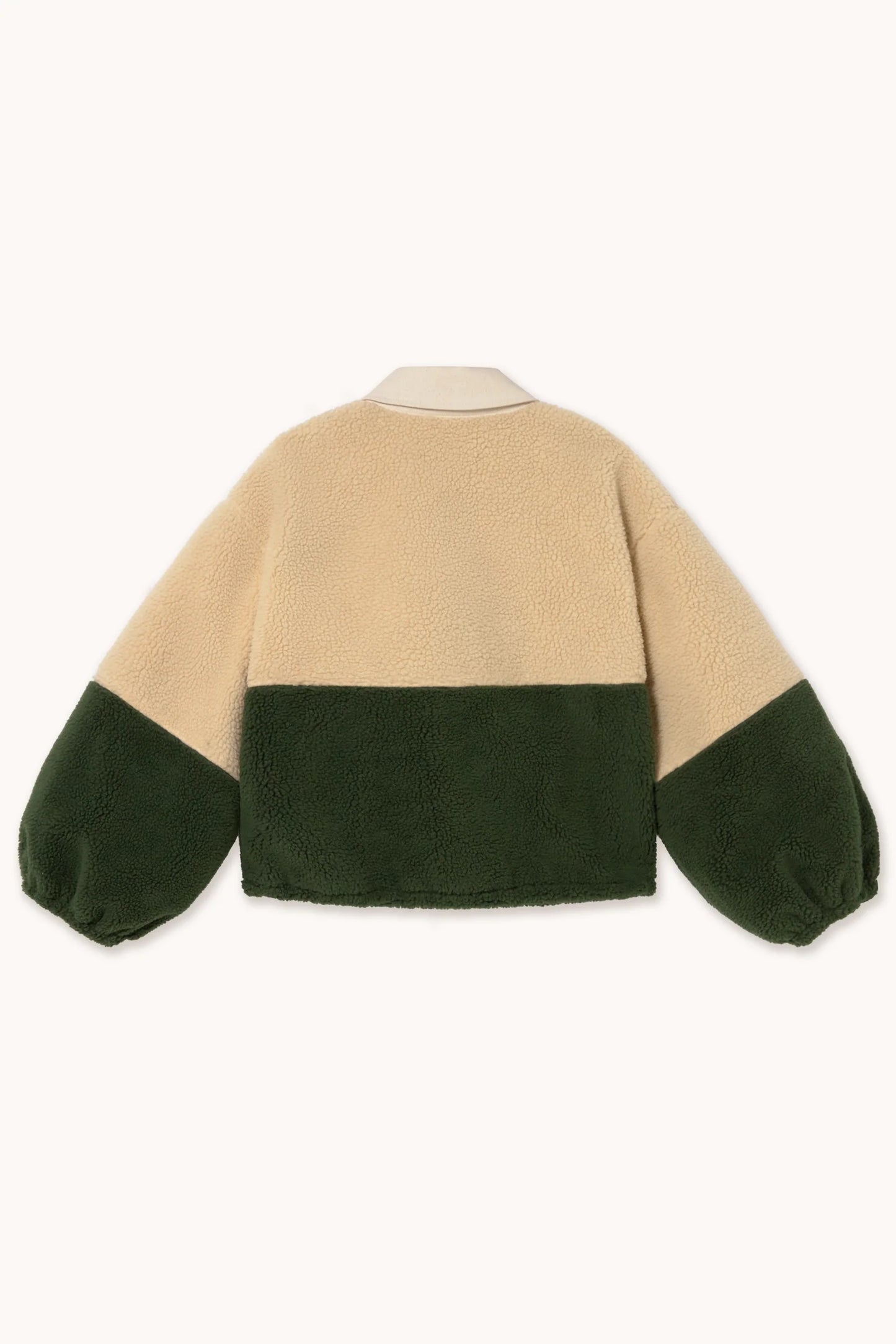 Color Blocked Sherpa Jacket