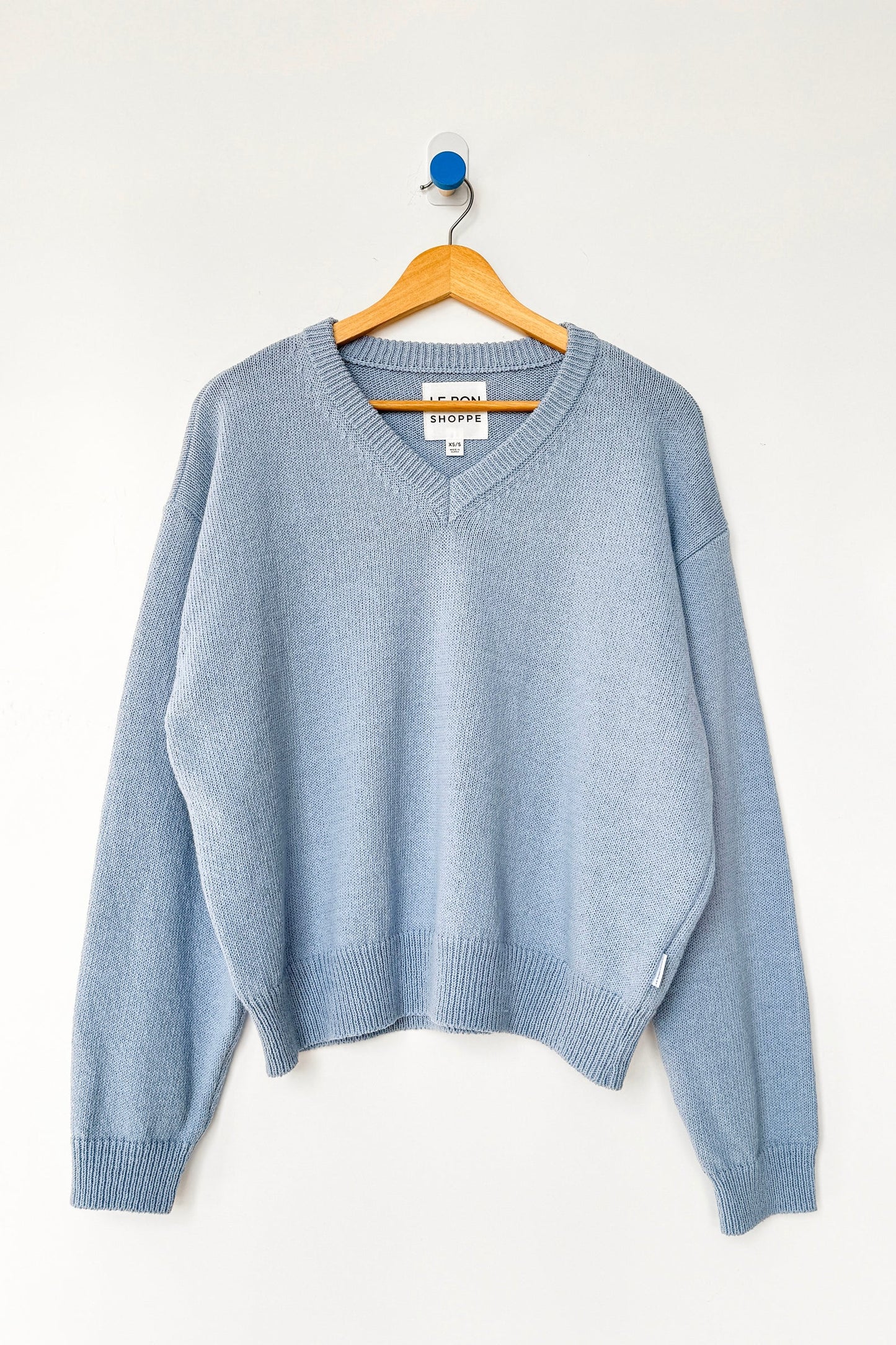 Abby Cotton V-Neck Sweater