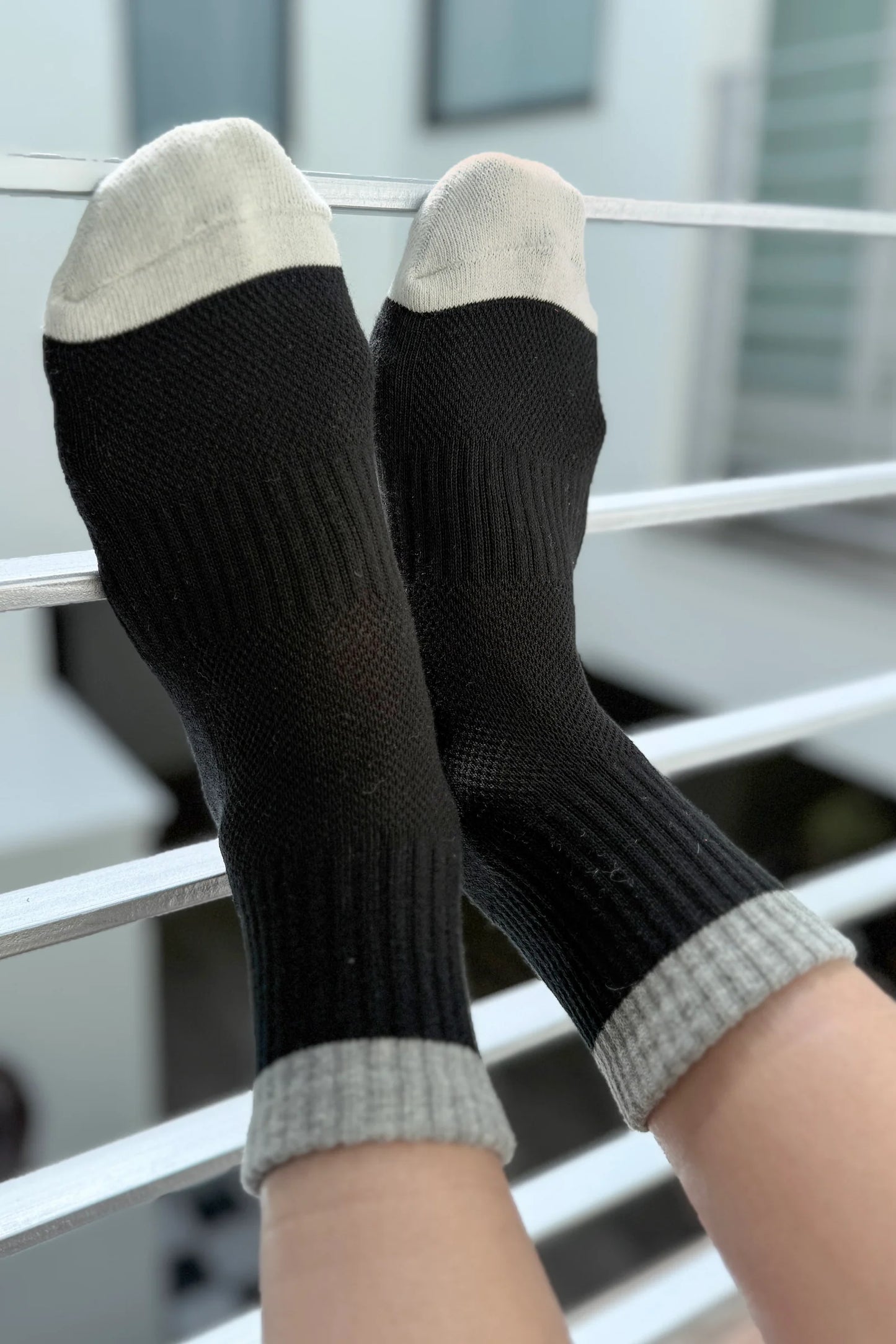 Color Block Girlfriend Socks