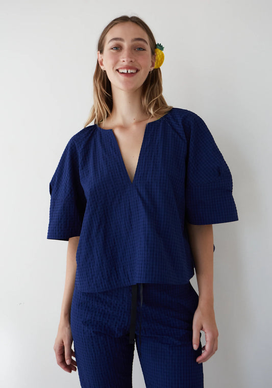 Soplo Vichy Blouse