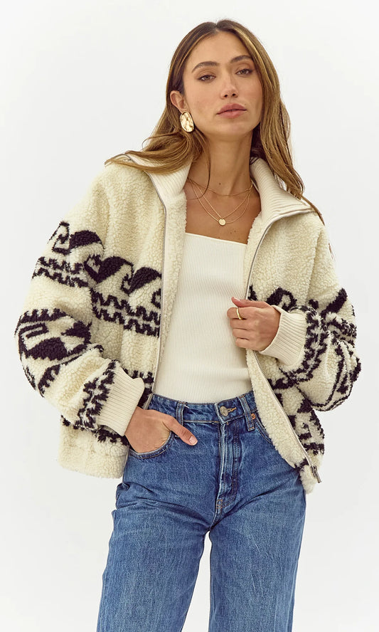 Farrah Sherpa Bomber