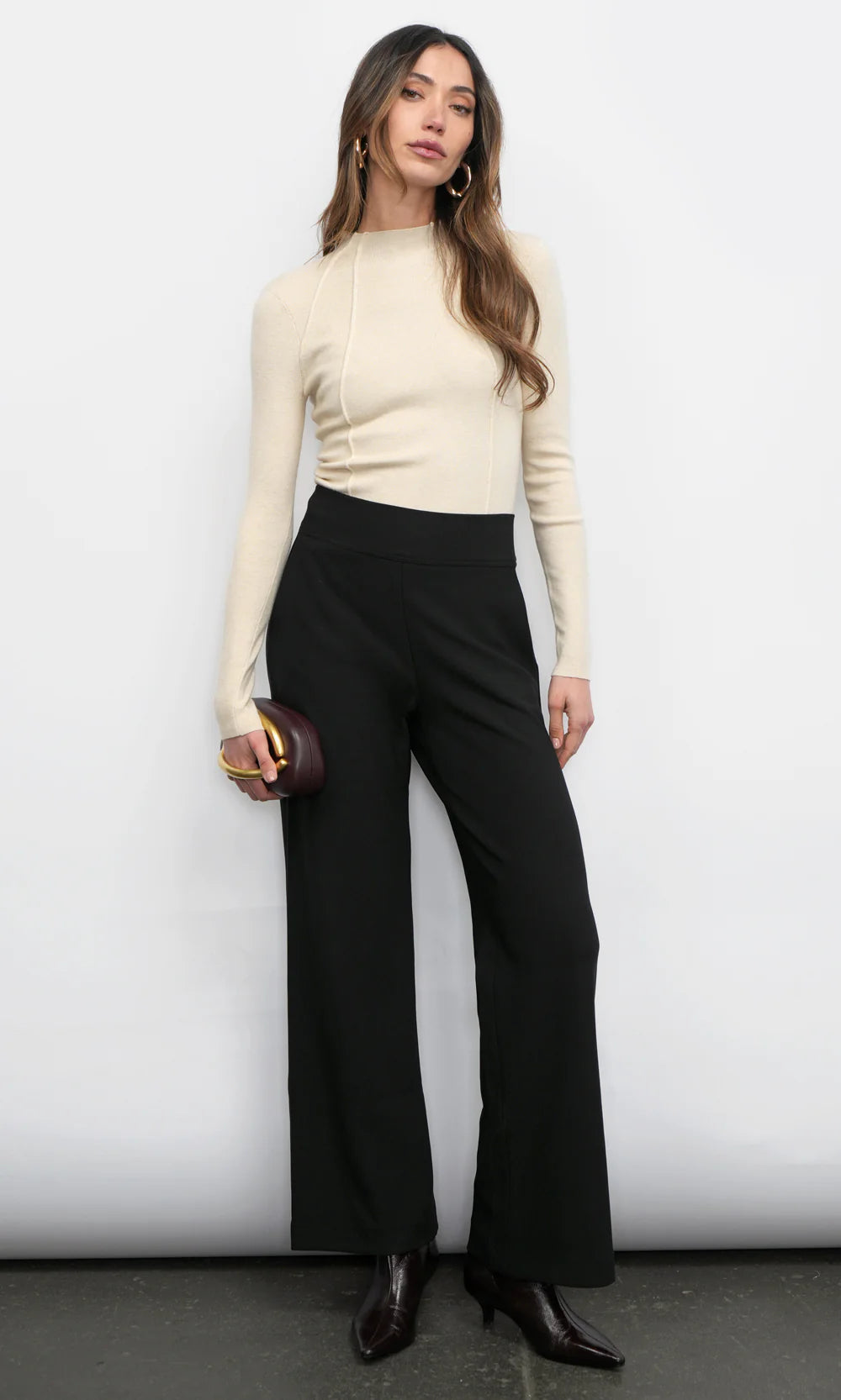 Bellamy Mock Neck Top