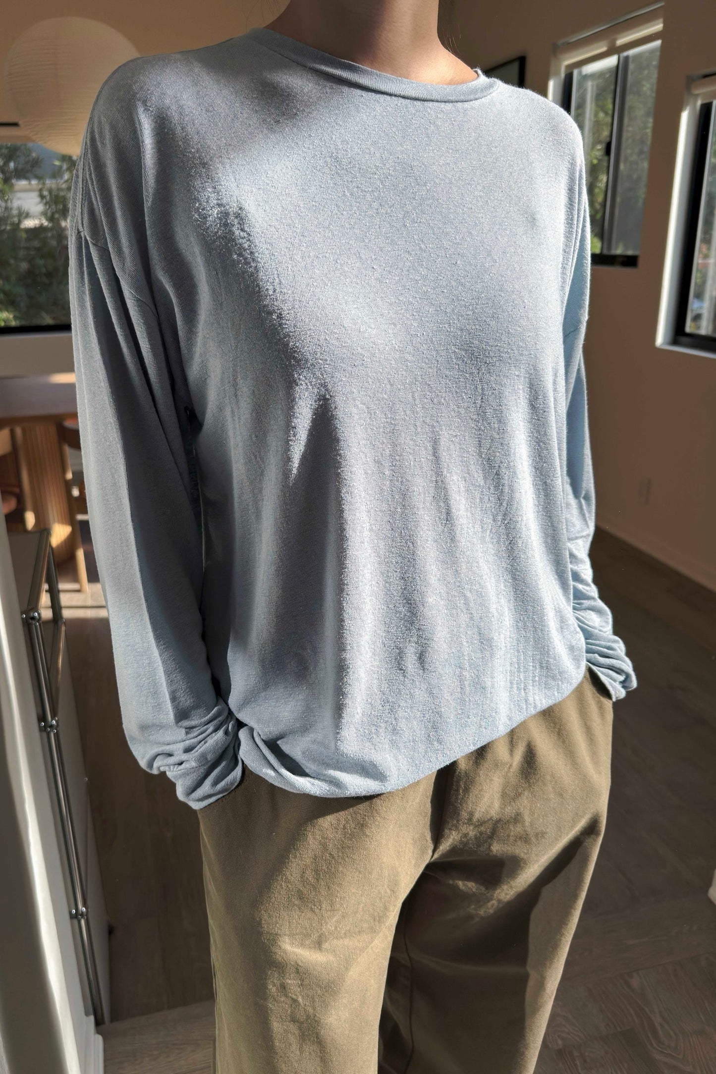 Haze Linen Blend Tee