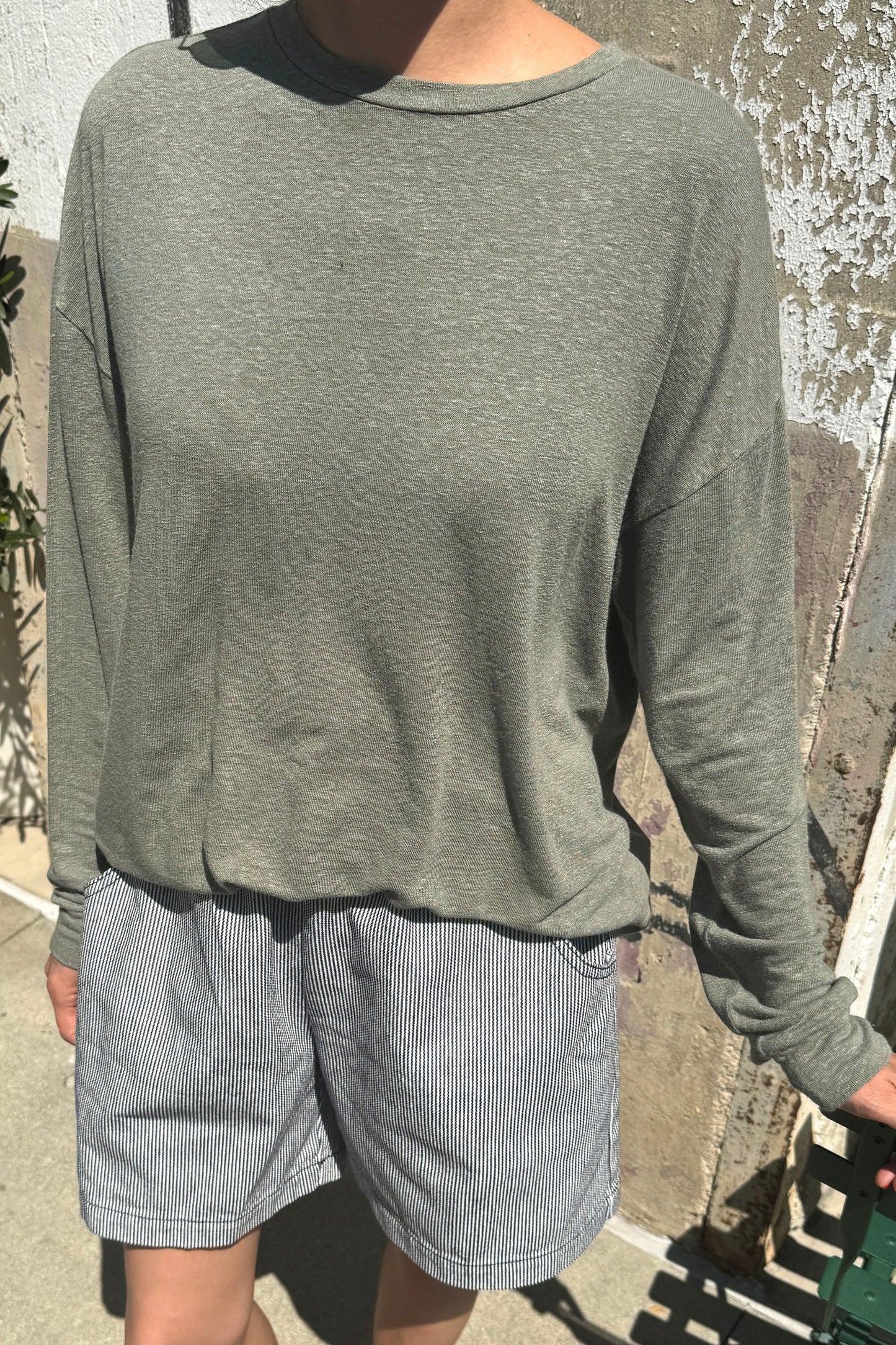 Haze Linen Blend Tee
