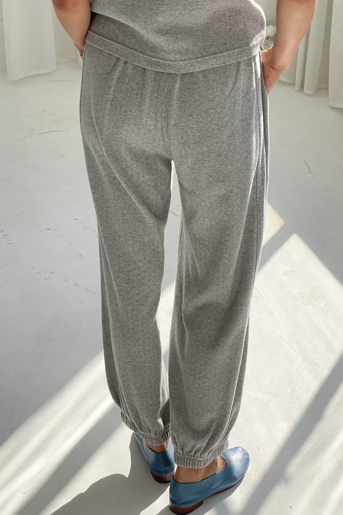 Pointelle Serene Balloon Jogger