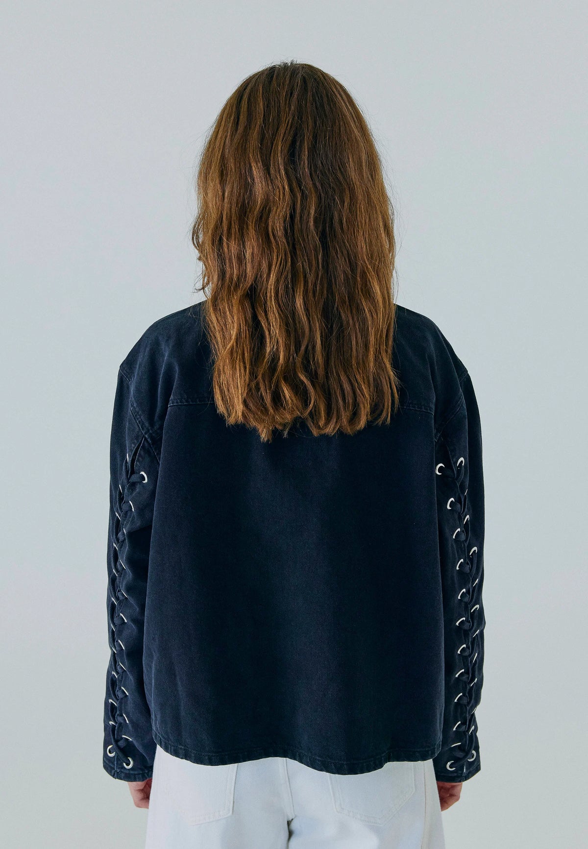 Kenzie Lace Denim Shirt