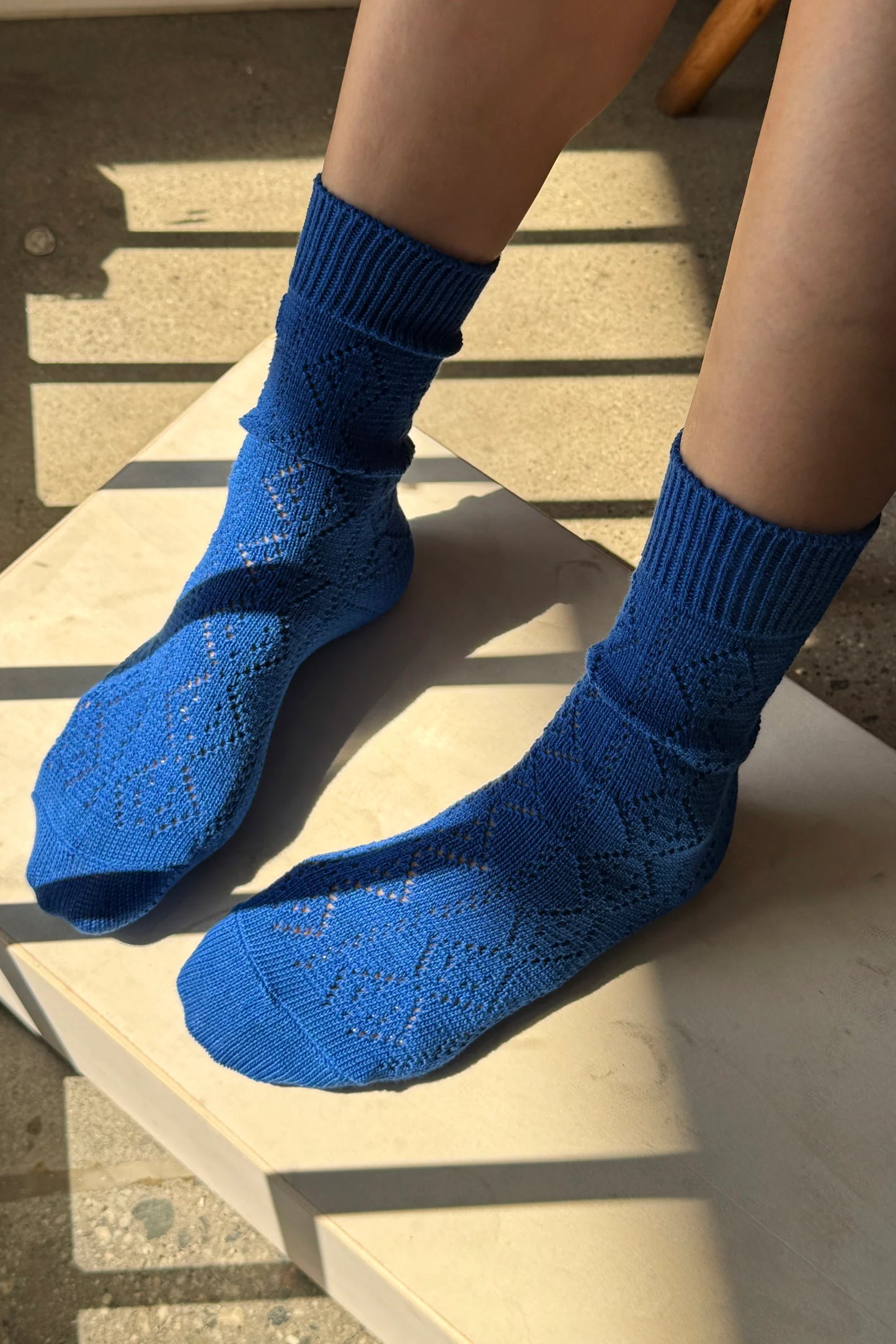 Modal Eyelet Socks