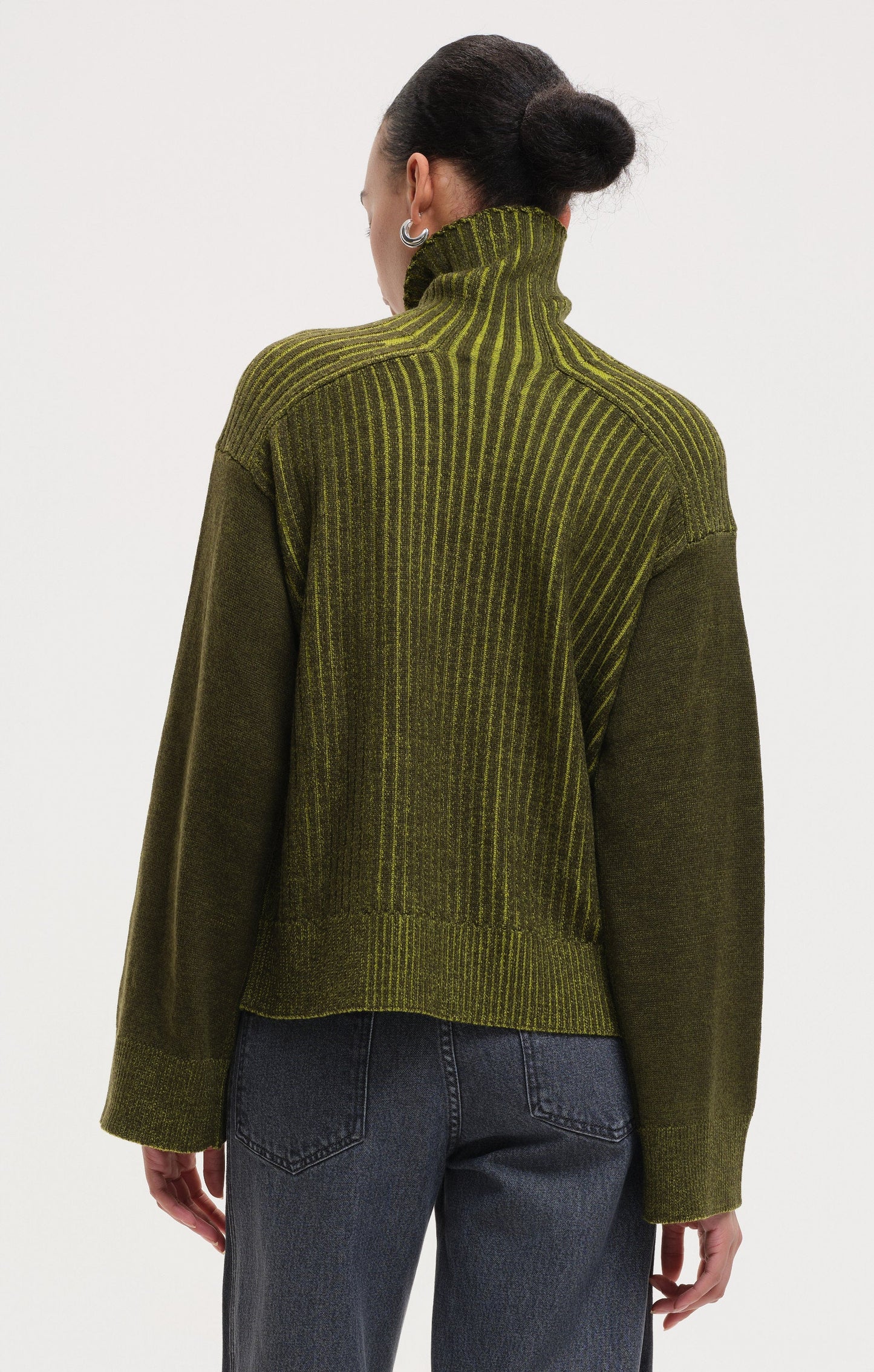 Kiva Turtle Neck Rib