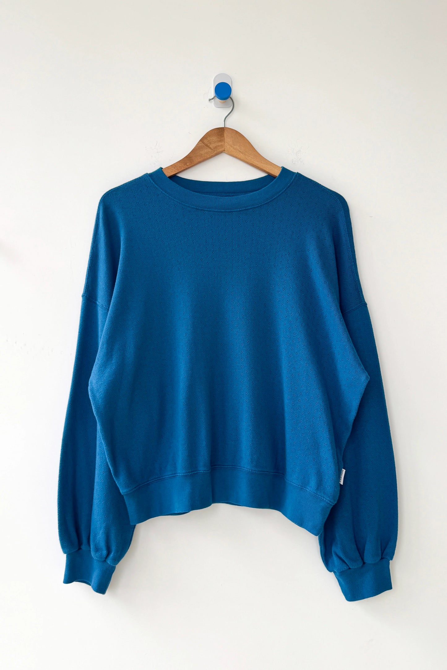 Pointelle Core Sweatshirt