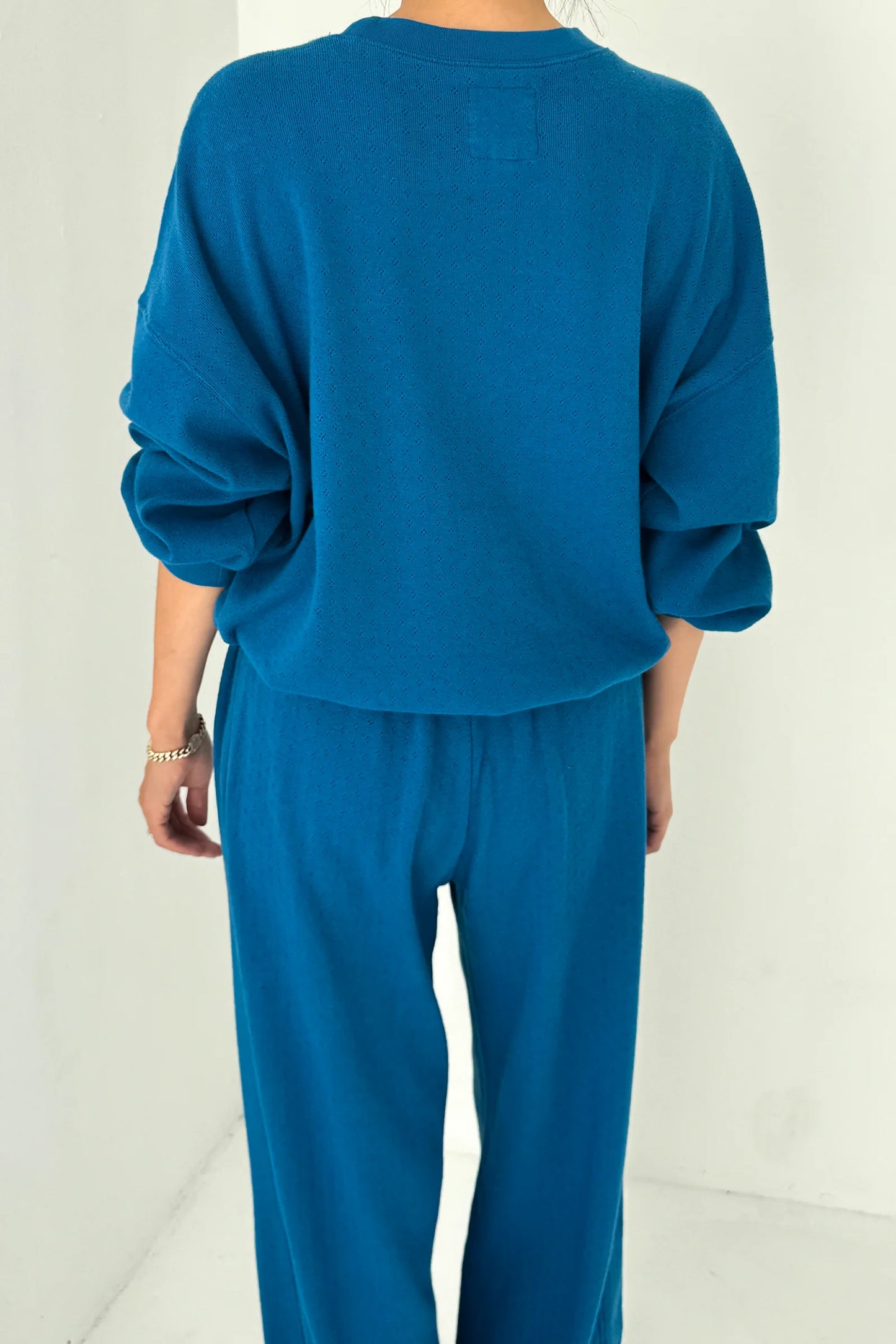 Pointelle Core Sweatshirt