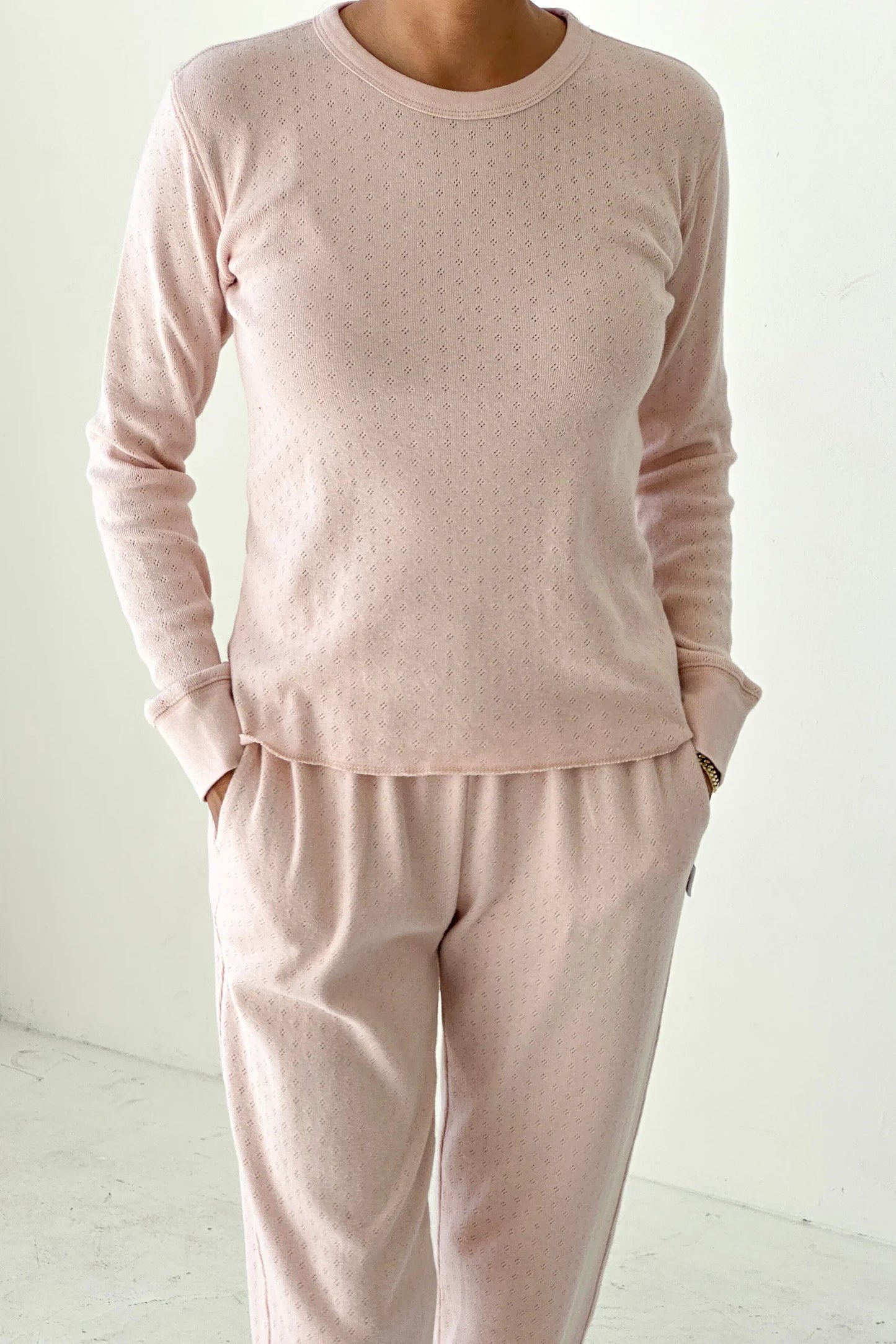 Pointelle Fundamental Tee