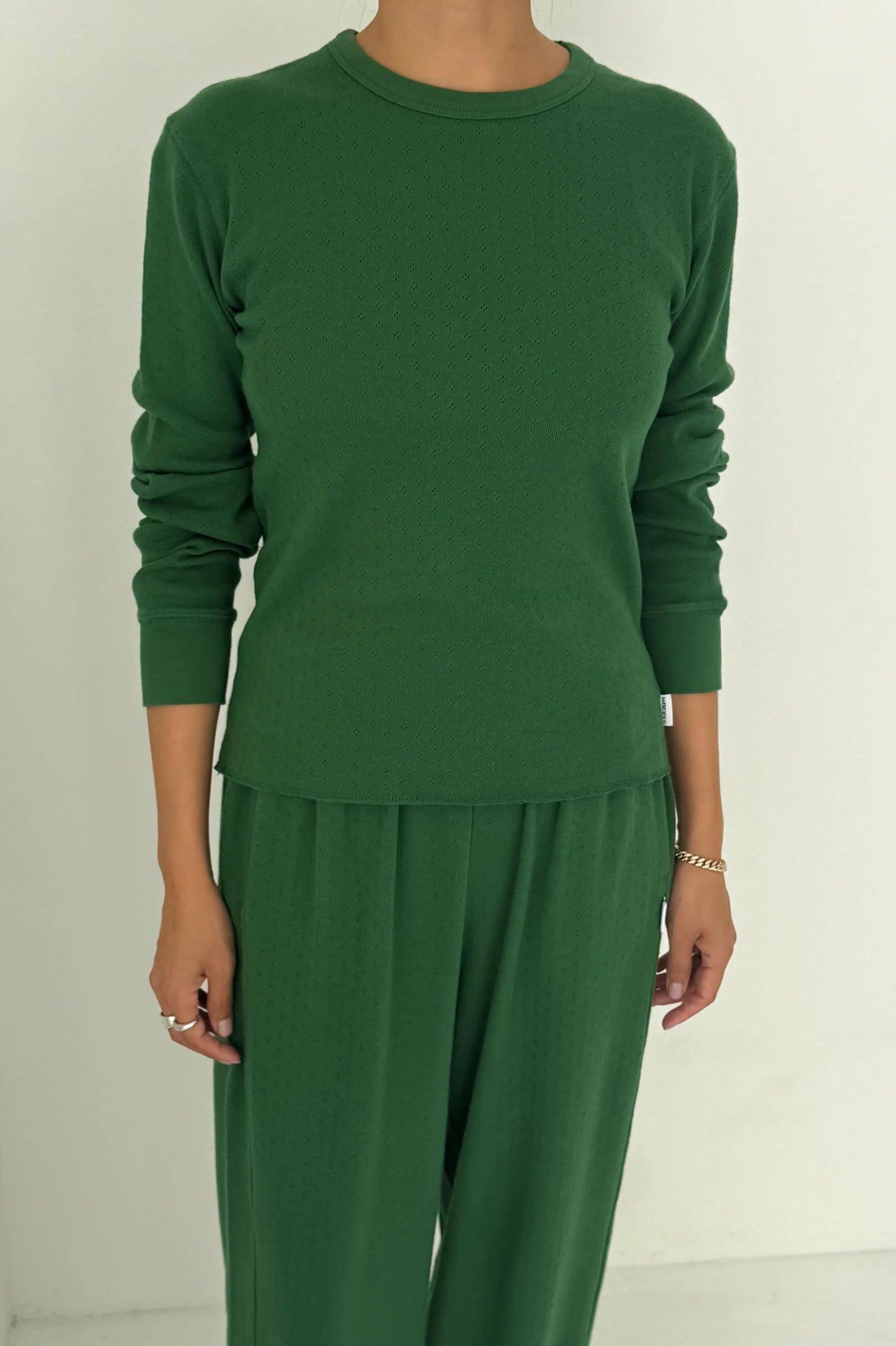 Pointelle Fundamental Tee