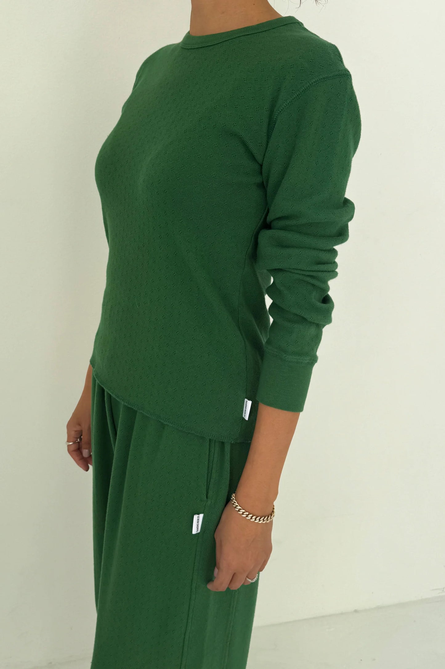 Pointelle Fundamental Tee