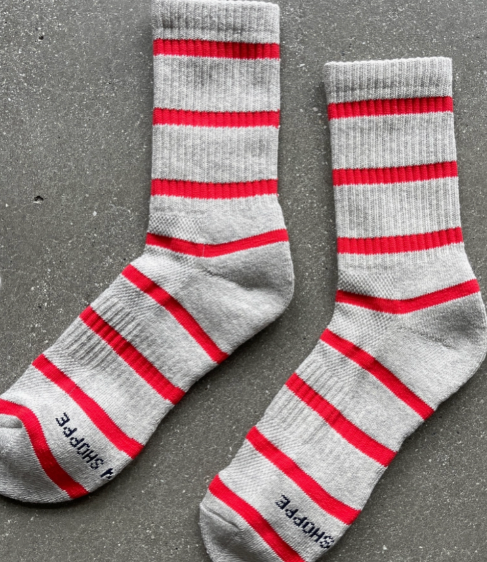 Striped Boyfriend Socks