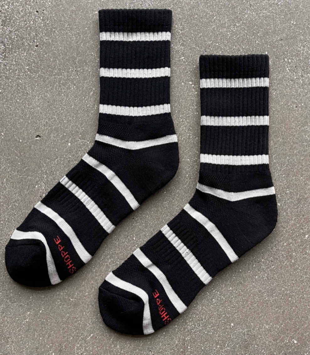 Striped Boyfriend Socks