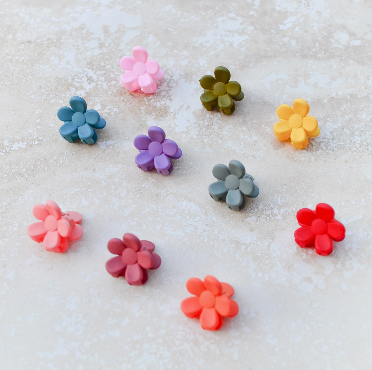 Mini Flower Hair Clip