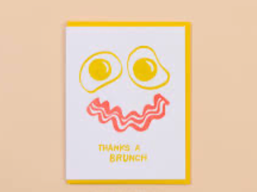 Thanks A Brunch Card