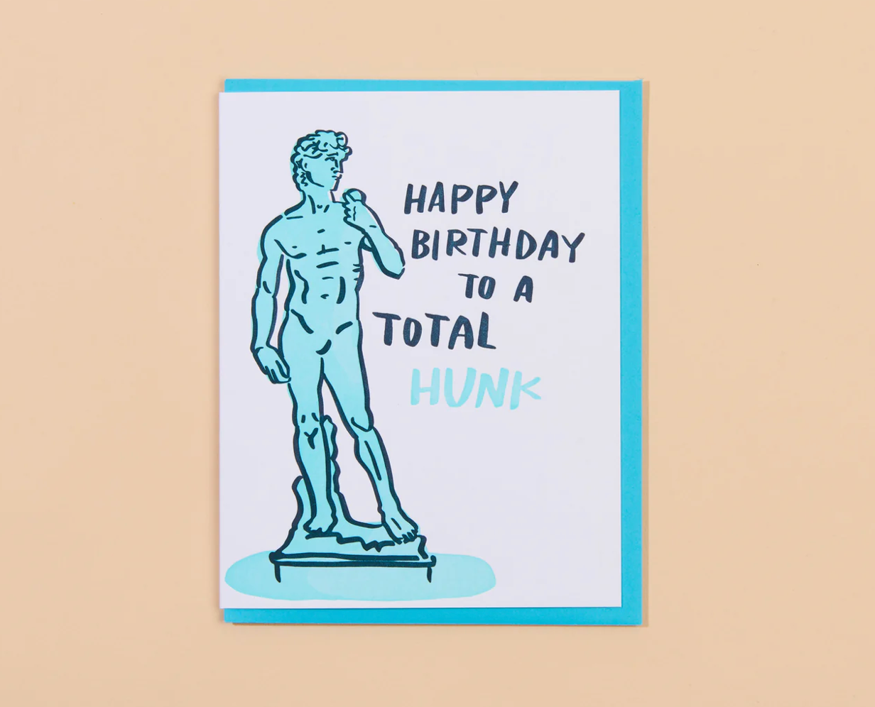 Happy Birthday Hunk Card