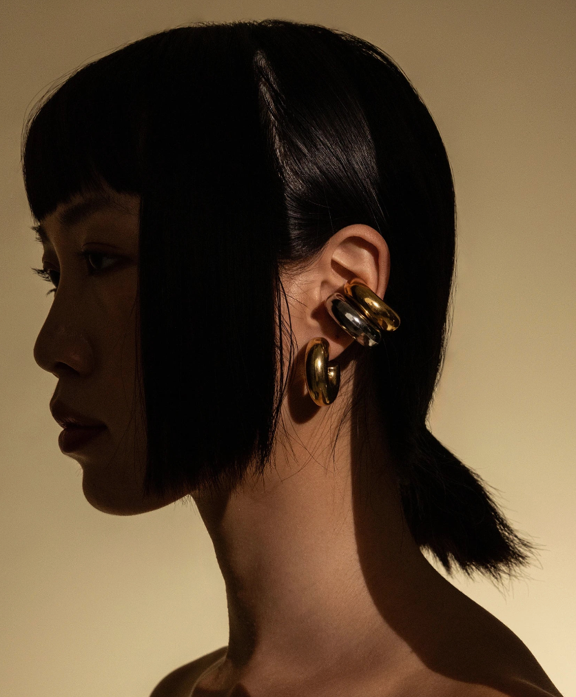 Chunky Bagel Ear Cuff