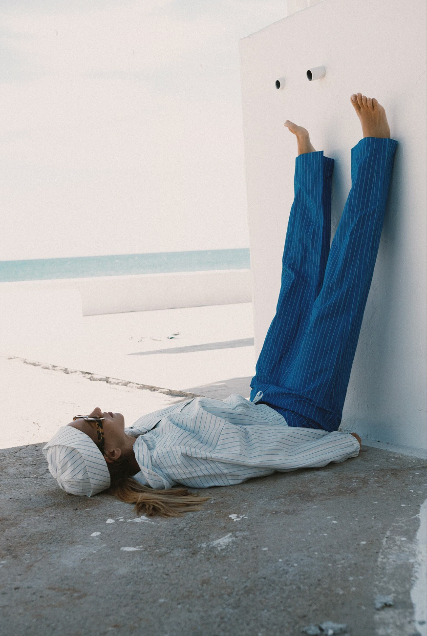 Berta Striped Trousers