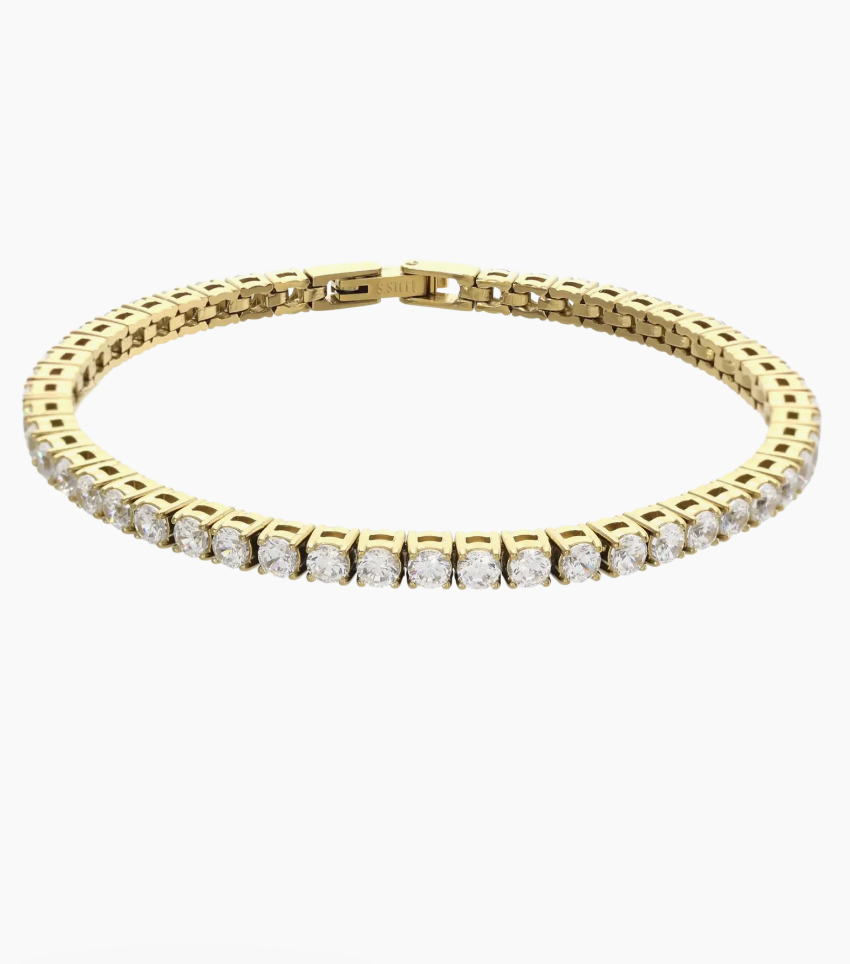 Round Cut Tennis Bracelet