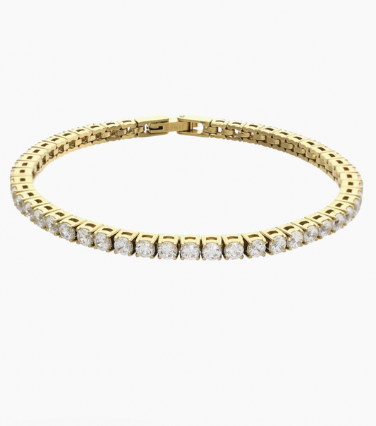 Round Cut Tennis Bracelet