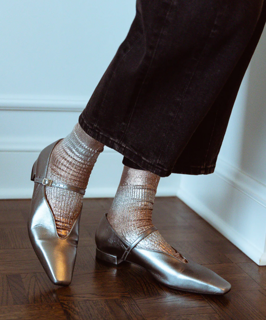 Luce Laminated Socks