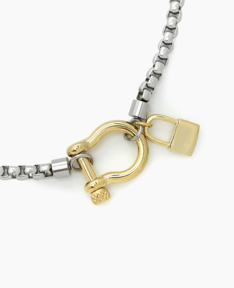Herradura Lock Single Chain Necklace