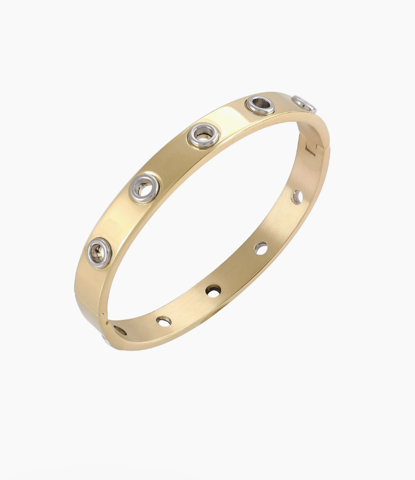 Hole Slim Bangle