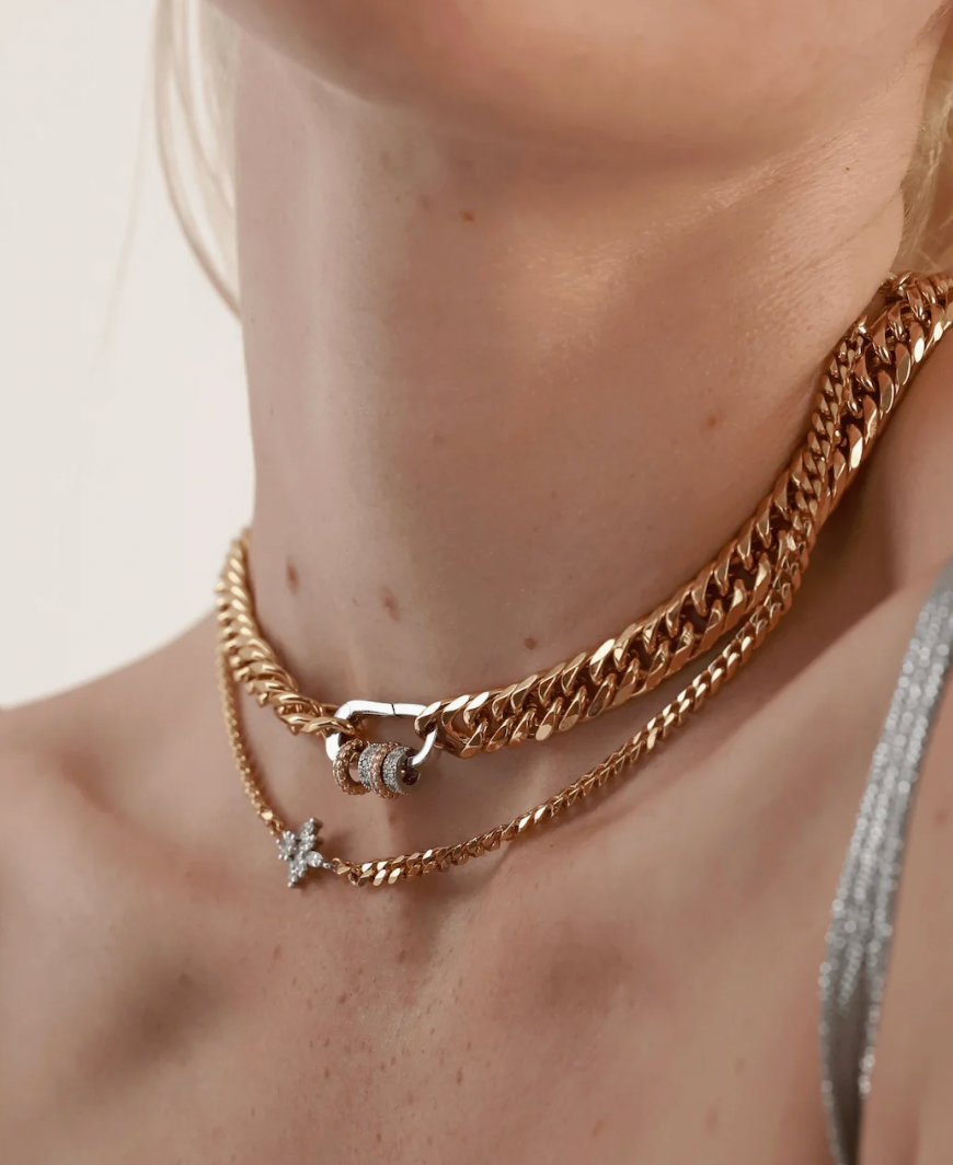 Just Click Hoops Chain