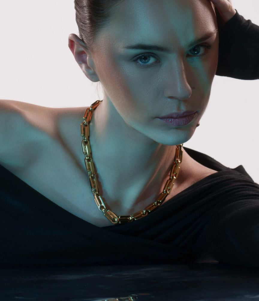 Barrel Chain Necklace