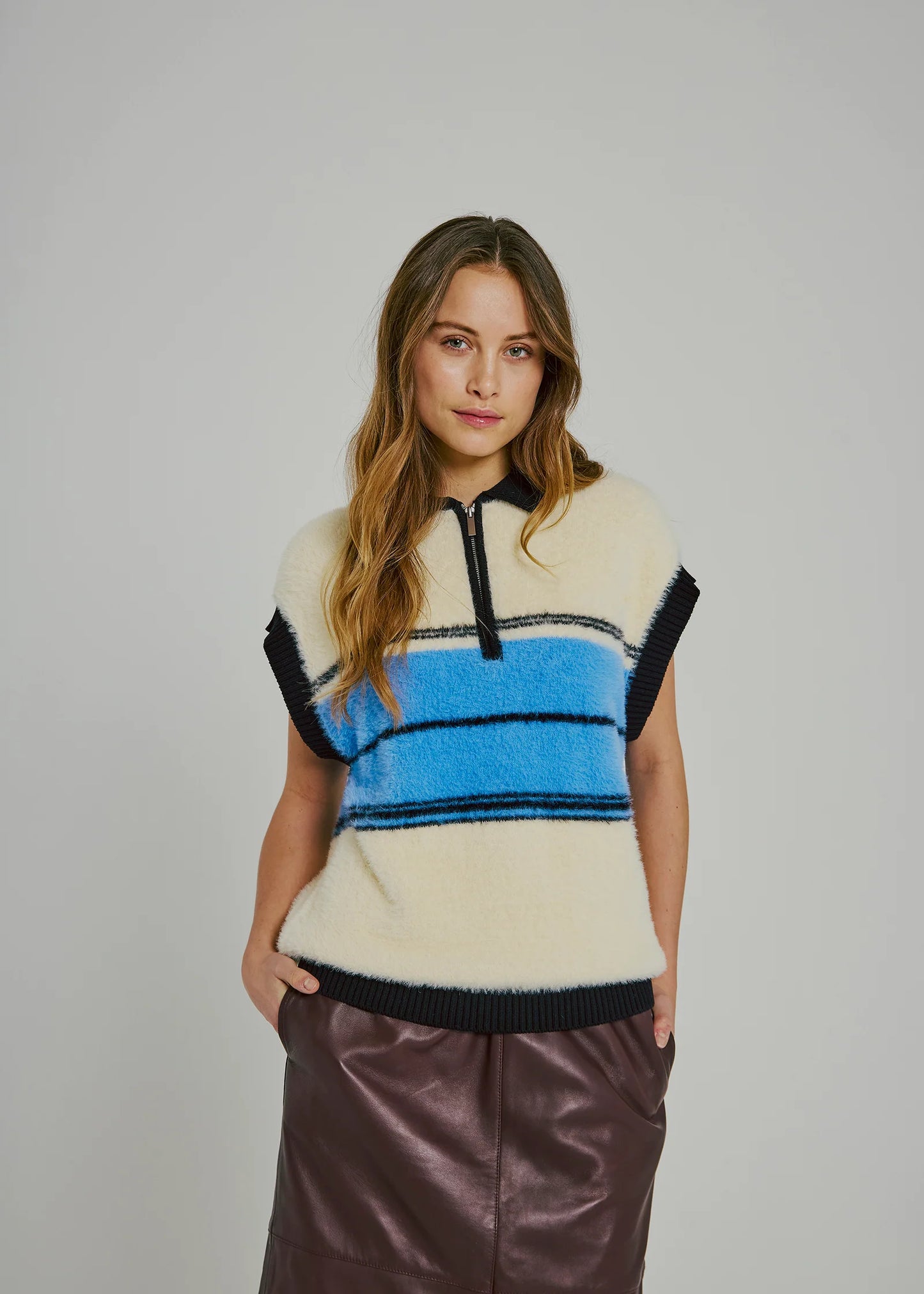 Sky Knit Vest