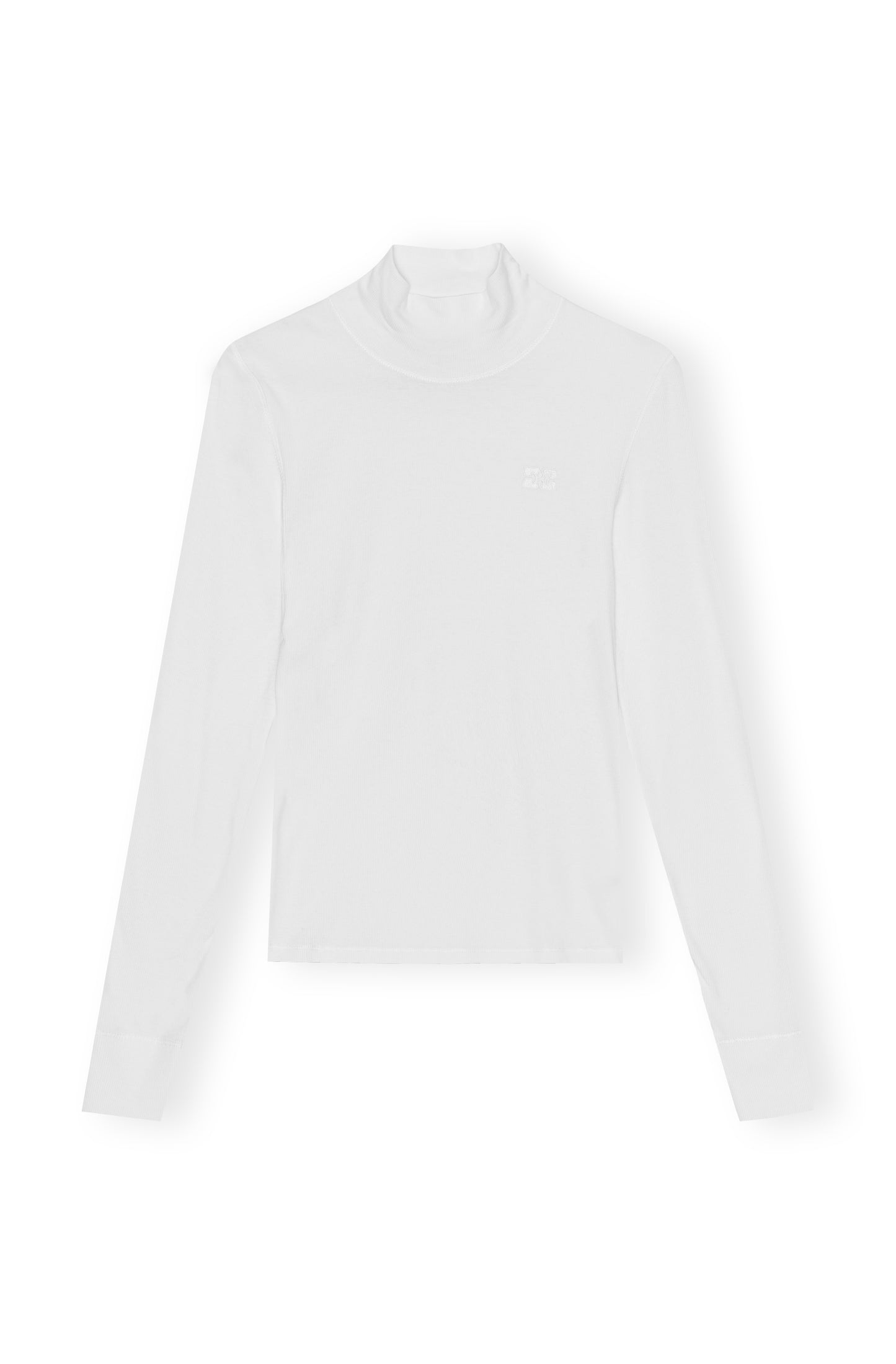 Soft Cotton Rib Long Sleeve T-Shirt