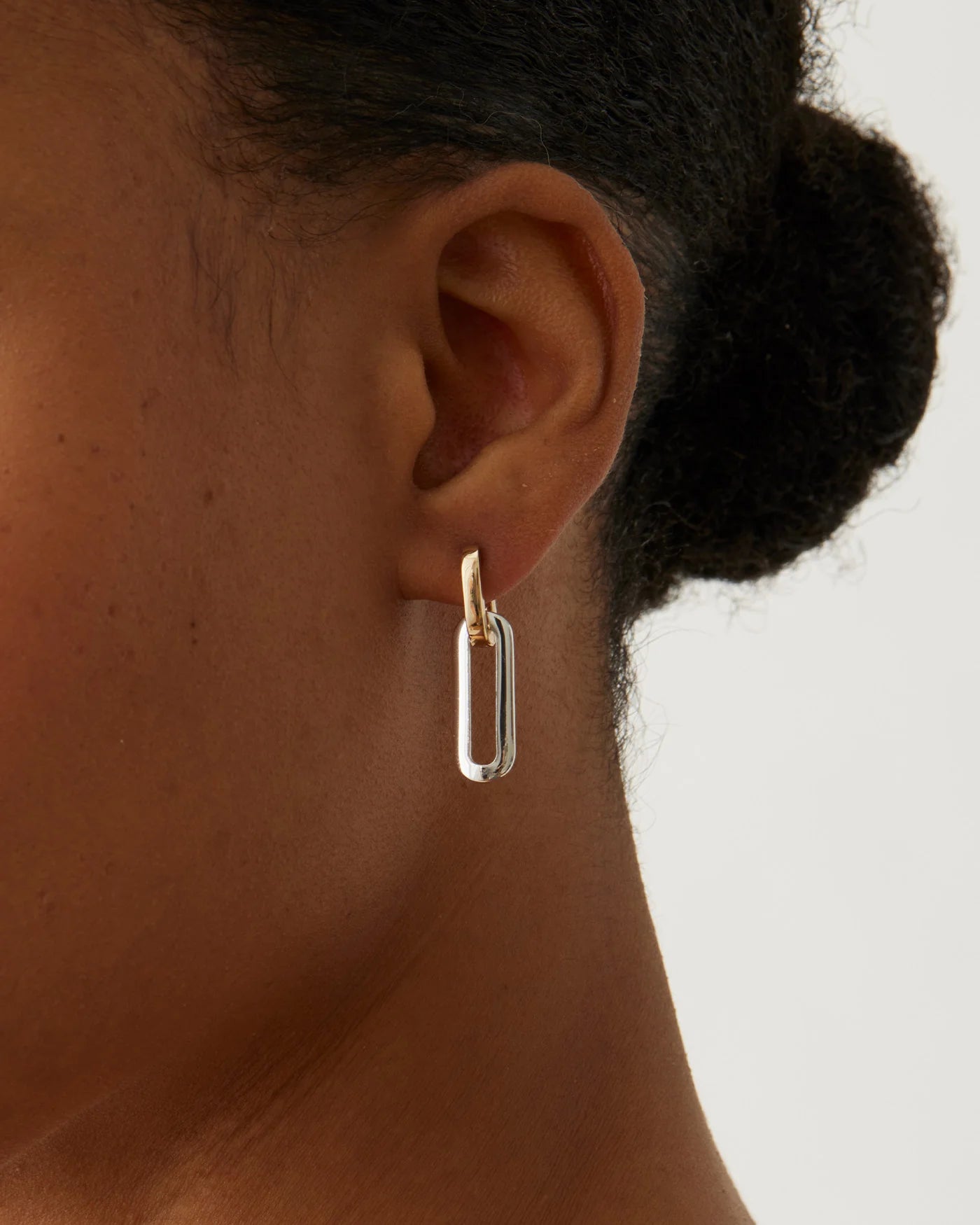 Teeni Link Earring Two-Tone