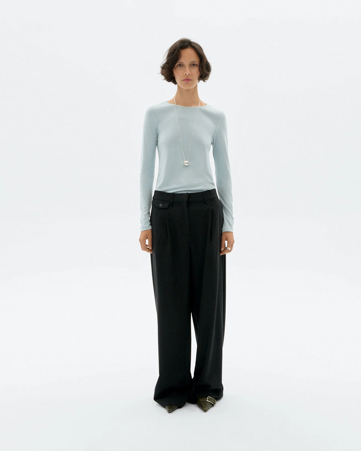 Black Pat Pants