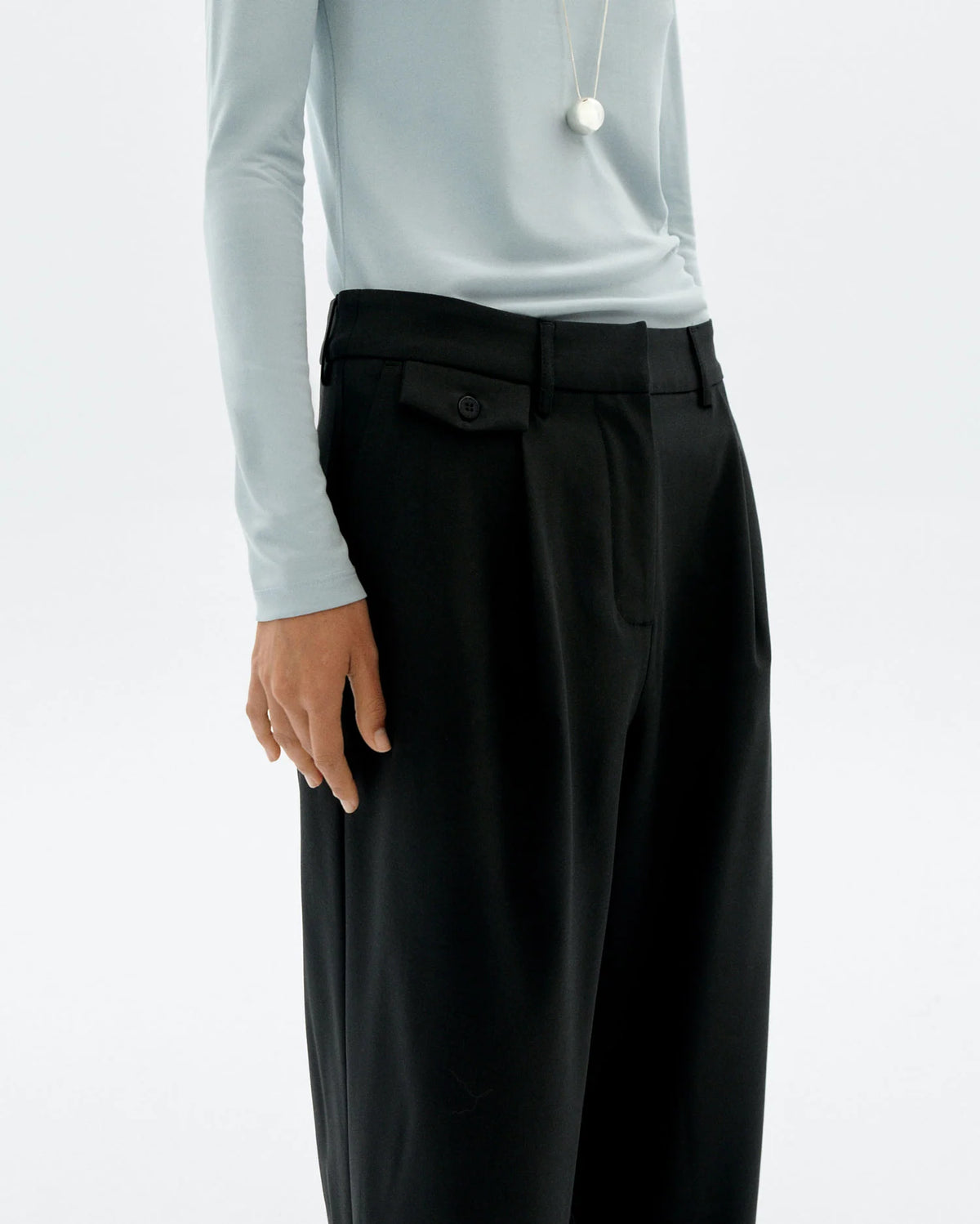 Black Pat Pants