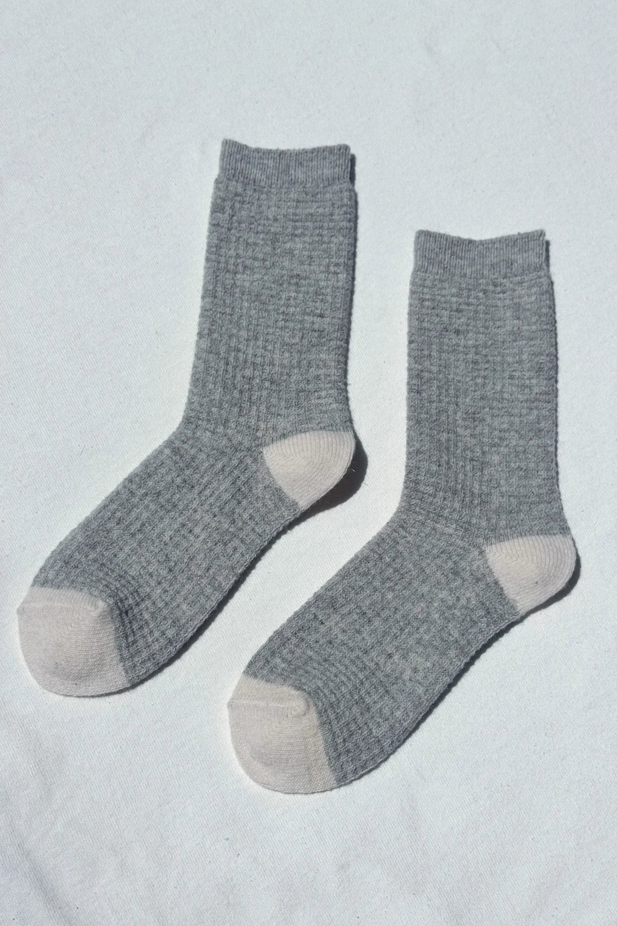 Wool Waffled Socks