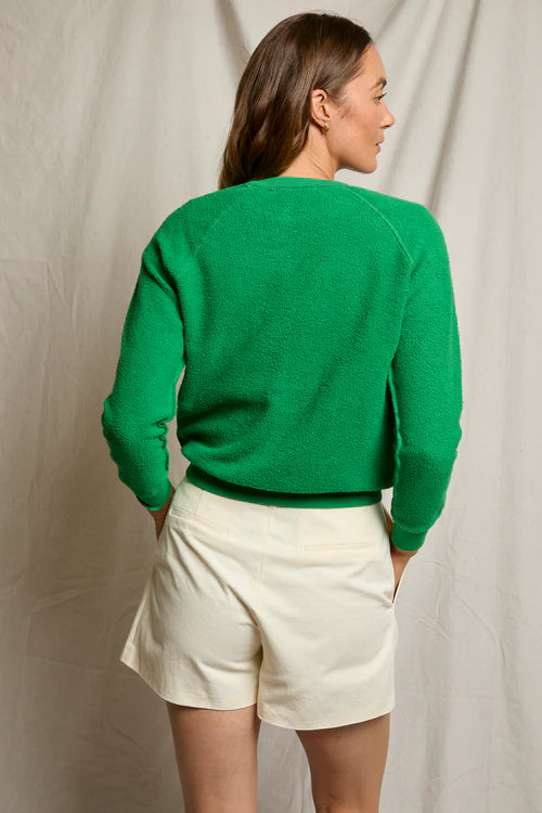 Ziggy Reverse Fleece Crew