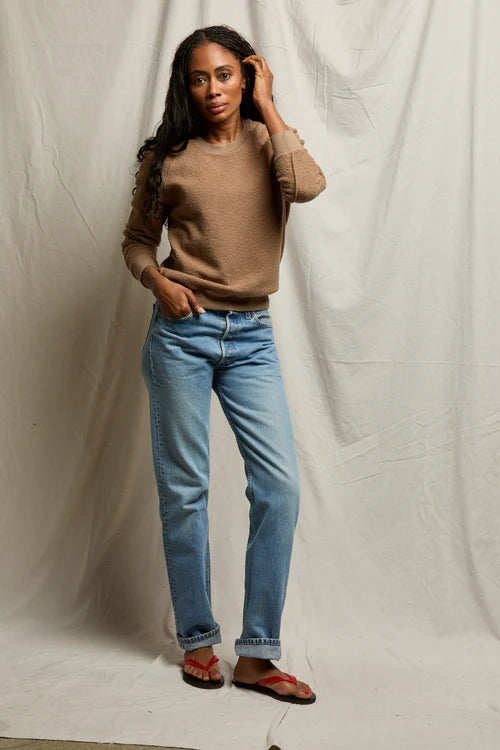 Ziggy Reverse Fleece Crew