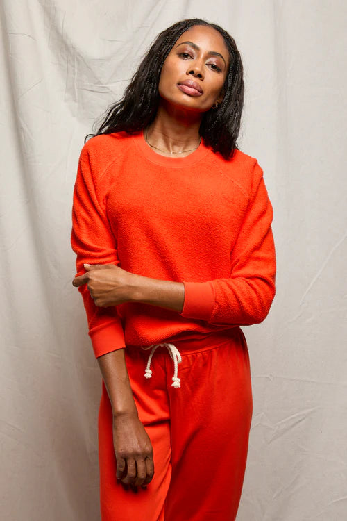 Ziggy Reverse Fleece Crew