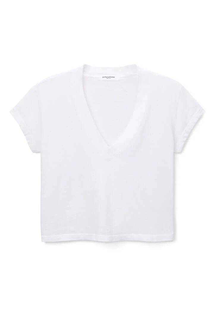 Alanis Recycled Cotton V-Neck