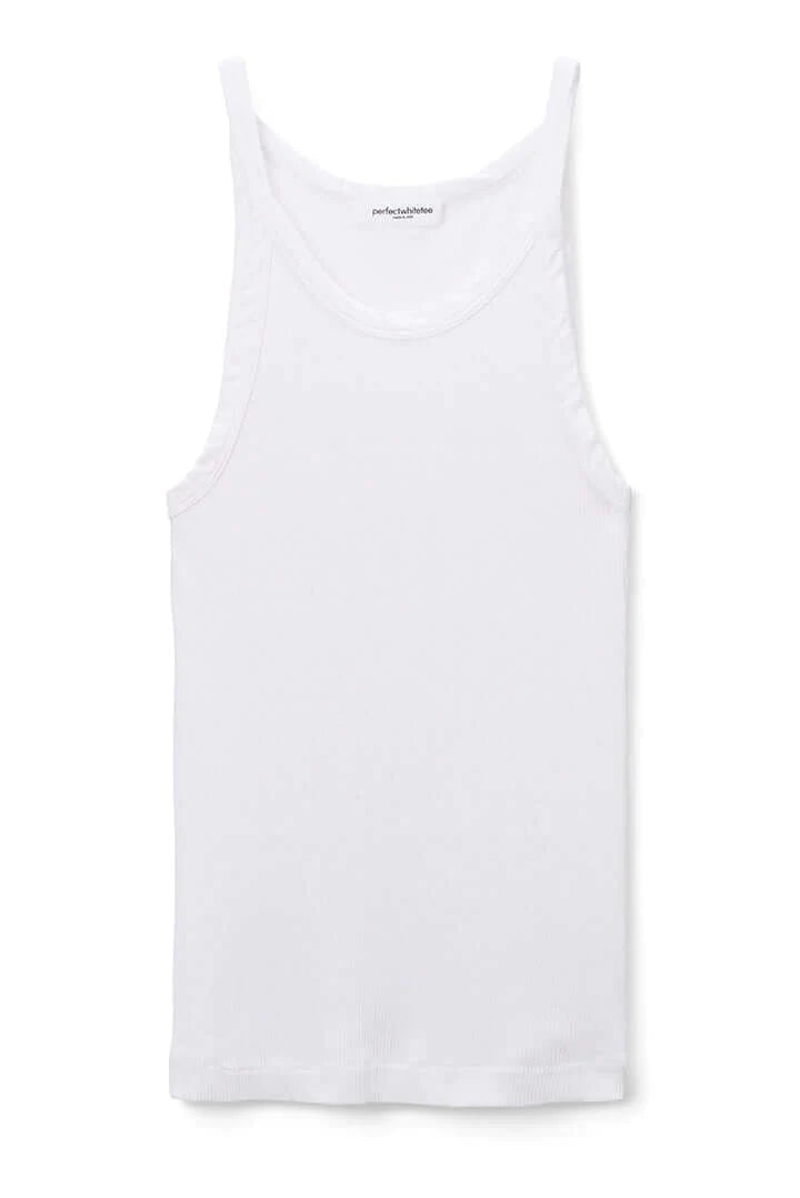 Annie Recycled Cotton Ribbed Tank